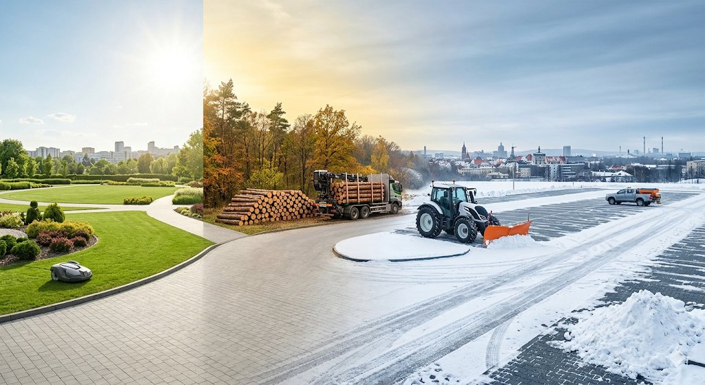 Grass-Dan: koszenie, transport drewna, odśnieżanie